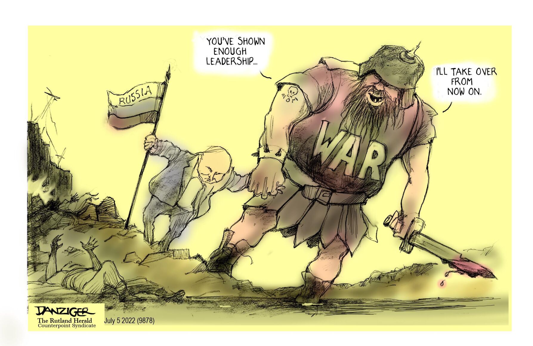 Jeff Danziger editorial cartoons